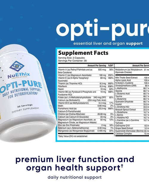 Load image into Gallery viewer, Opti-Pure by NuEthix Formulations
