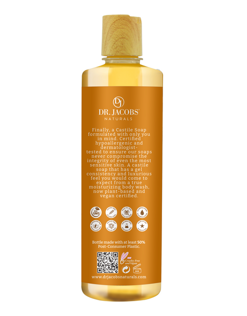 Load image into Gallery viewer, Orange &amp; Ginger Castile Body Wash by Dr. Jacobs Naturals
