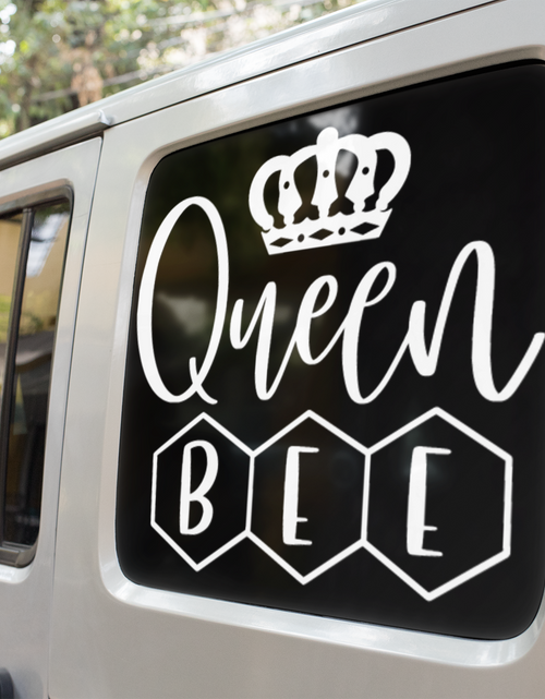 Load image into Gallery viewer, Queen Bee Bumble Bee Sticker by WinsterCreations™ Official Store
