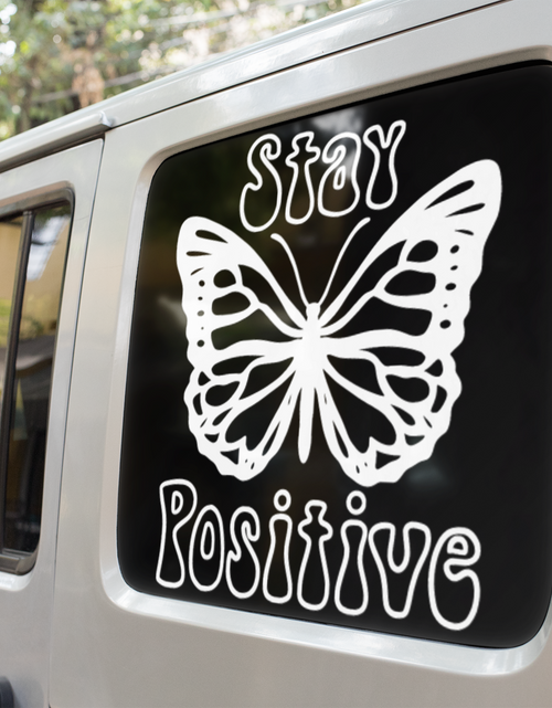 Load image into Gallery viewer, Stay Positive Boho Sticker by WinsterCreations™ Official Store
