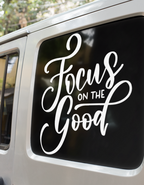 Load image into Gallery viewer, Focus On The Good Inspirational Sticker by WinsterCreations™ Official Store
