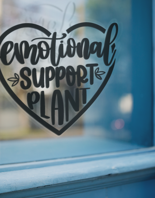 Load image into Gallery viewer, Emotional Support Plant Mom Sticker by WinsterCreations™ Official Store

