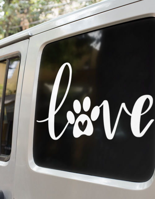 Load image into Gallery viewer, Love Paw Heart Dog Mom Sticker by WinsterCreations™ Official Store
