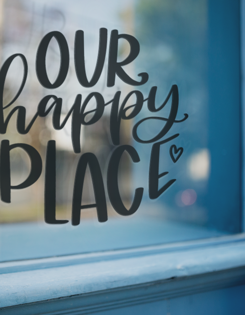 Load image into Gallery viewer, Our Happy Place Family Sticker by WinsterCreations™ Official Store
