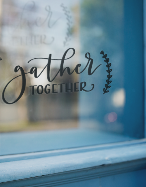 Load image into Gallery viewer, Gather Together Family Sticker by WinsterCreations™ Official Store
