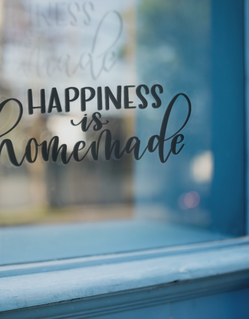 Load image into Gallery viewer, Happiness Is Homemade Family Sticker by WinsterCreations™ Official Store
