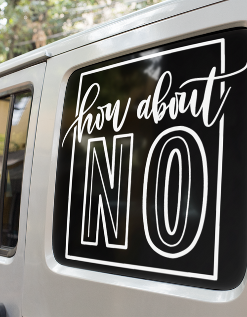 Load image into Gallery viewer, How About No Sarcastic Sticker by WinsterCreations™ Official Store
