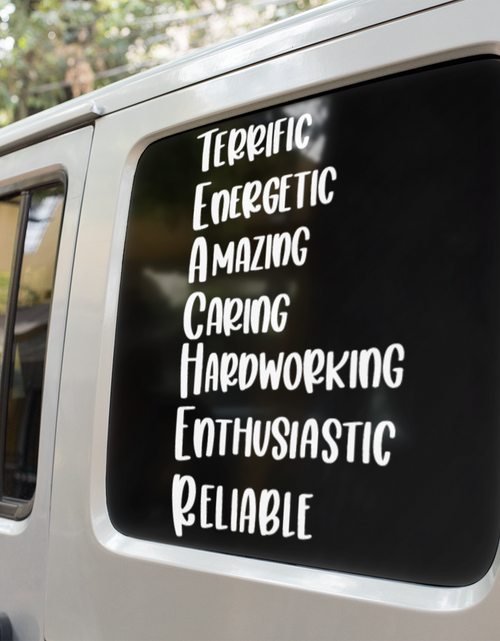 Load image into Gallery viewer, Teacher Adjectives Teacher Sticker by WinsterCreations™ Official Store
