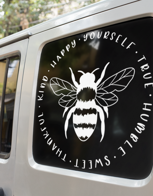 Load image into Gallery viewer, Bee Good Things Bumble Bee Sticker by WinsterCreations™ Official Store
