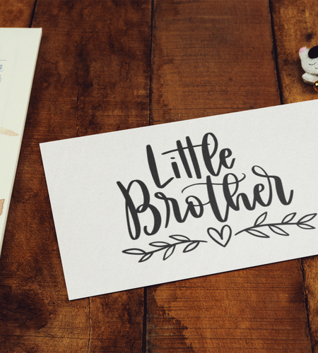 Little Brother Baby Sticker by WinsterCreations™ Official Store