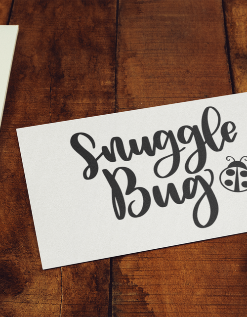 Load image into Gallery viewer, Snuggle Bug Baby Sticker by WinsterCreations™ Official Store
