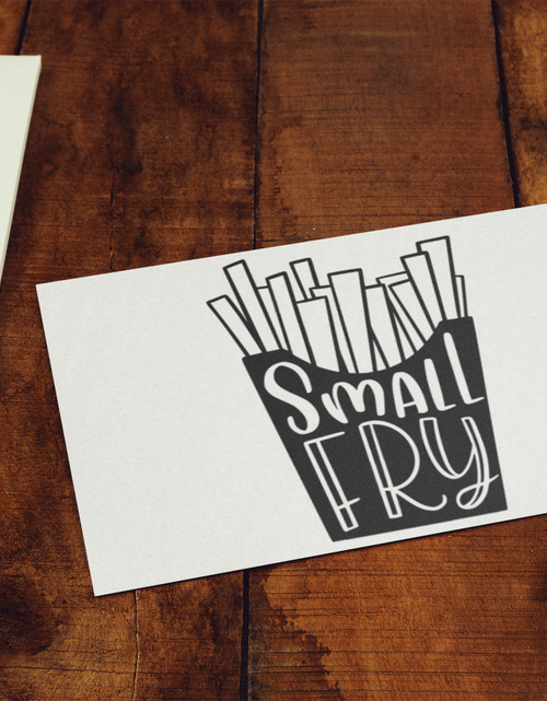 Load image into Gallery viewer, Small Fry Baby Sticker by WinsterCreations™ Official Store
