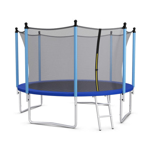 Load image into Gallery viewer, Outdoor Trampoline with Safety Closure Net-12 ft
