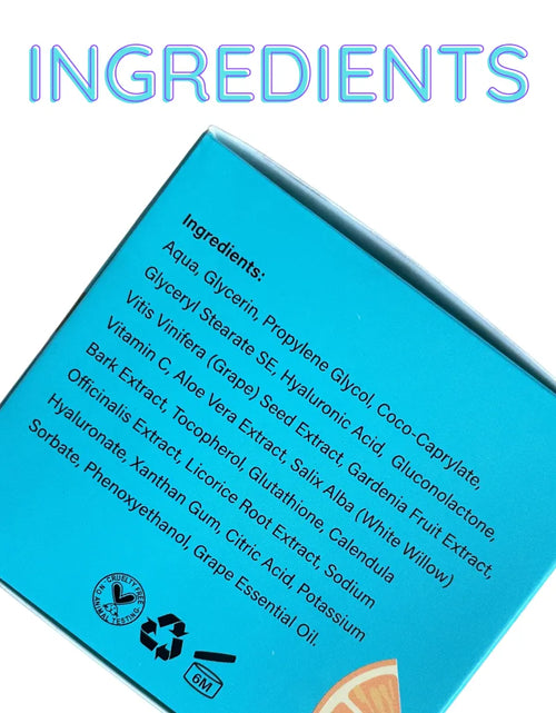 Load image into Gallery viewer, Overnight Hydrating Antioxidant Vitamin C Hyaluronic Acid Sleeping Facial Mask Large 4oz Size by Rosie Claire Cosmetics
