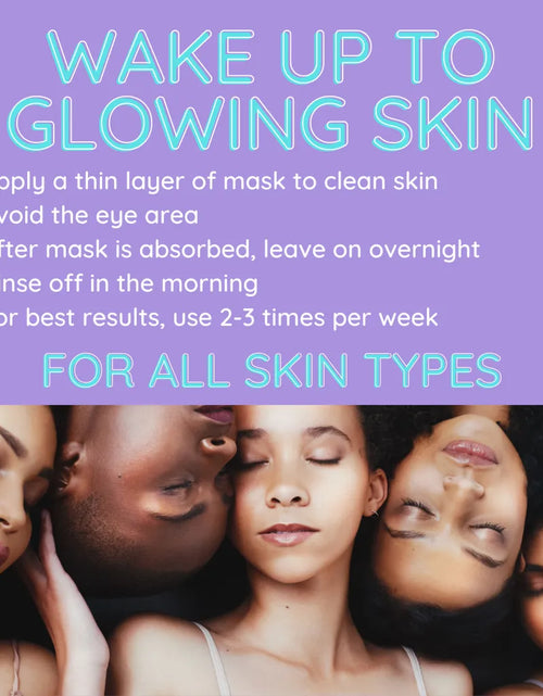 Load image into Gallery viewer, Overnight Hydrating Antioxidant Vitamin C Hyaluronic Acid Sleeping Facial Mask Large 4oz Size by Rosie Claire Cosmetics

