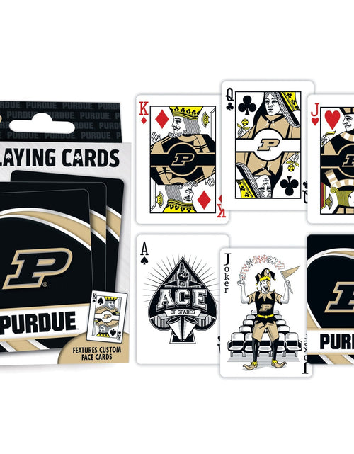 Load image into Gallery viewer, Purdue Boilermakers Playing Cards - 54 Card Deck by MasterPieces Puzzle Company INC
