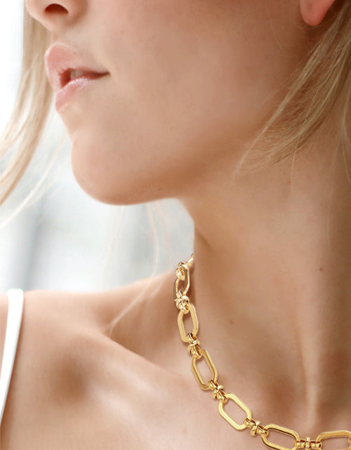 Load image into Gallery viewer, Ovals and Bows Necklace by Embellish Your Life
