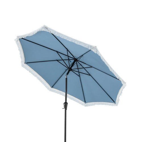 Load image into Gallery viewer, 9 FT Patio Umbrella with Sun-Protective Canopy for Patio Garden Pool-Navy
