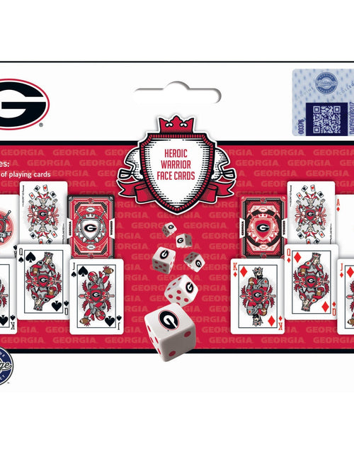 Load image into Gallery viewer, Georgia Bulldogs - 2-Pack Playing Cards &amp; Dice Set by MasterPieces Puzzle Company INC
