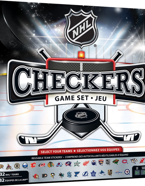 Load image into Gallery viewer, NHL - League Checkers Board Game by MasterPieces Puzzle Company INC
