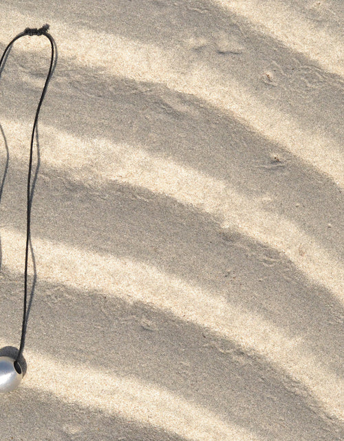 Load image into Gallery viewer, Recycled Bombshell Ball Necklace by SLATE + SALT
