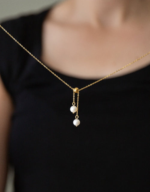 Load image into Gallery viewer, Arvo Pearl Drop Necklace by Arvo
