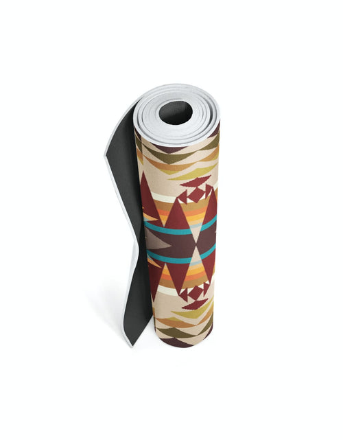 Load image into Gallery viewer, Ascend Yoga Mat Pendleton Crescent Butte Mat by Yune Yoga
