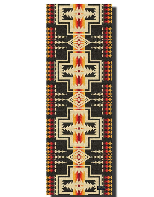 Load image into Gallery viewer, Pendleton x Yune Yoga Mat Harding Black 5mm by Yune Yoga
