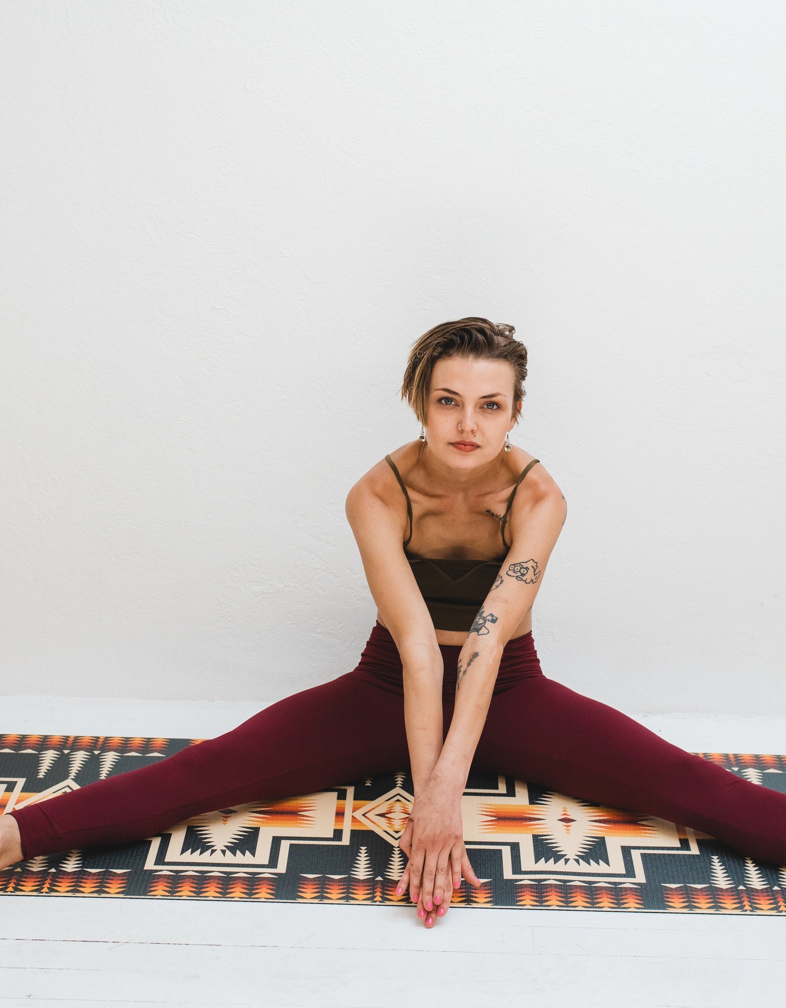 Pendleton x Yune Yoga Mat Harding Black 5mm by Yune Yoga