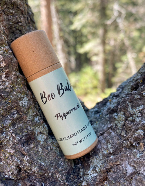 Load image into Gallery viewer, Bee Balm Peppermint Lip Balm Sticks - 6 Sticks by Farm2Me
