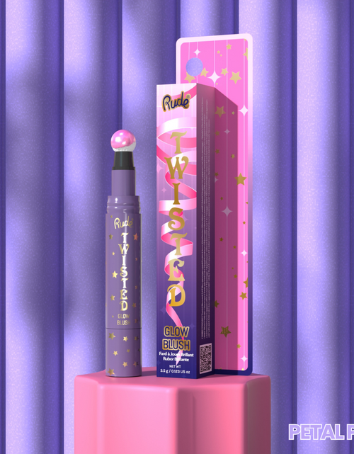 Load image into Gallery viewer, RUDE Twisted Glow Blush - Petal Pink

