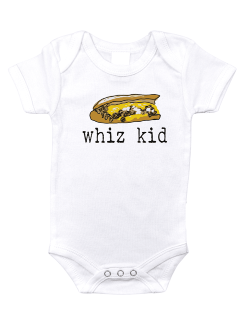 Load image into Gallery viewer, Philly Whiz Kid Onesie by Little Hometown
