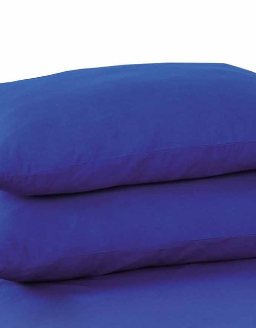 Load image into Gallery viewer, Tache 100% Cotton Solid  Blue Cotton Pillowcase by DaDa Bedding Collection
