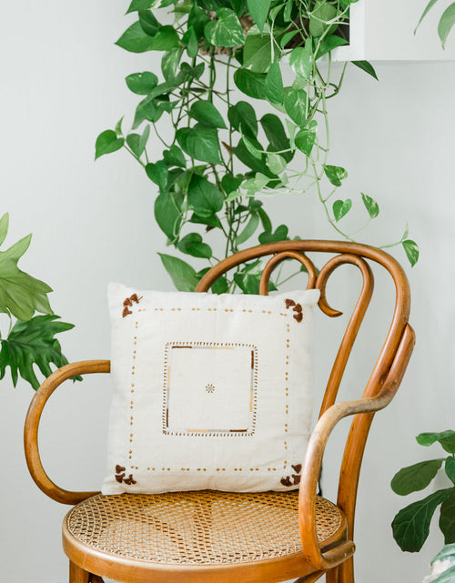 Load image into Gallery viewer, 16" Abira Throw Pillow Cover by Creative Women
