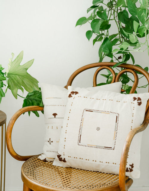Load image into Gallery viewer, 16" Abira Throw Pillow Cover by Creative Women
