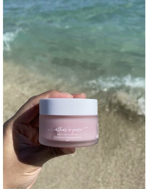 Load image into Gallery viewer, Pink Lotus Hydrating Balm (Organic, Vegan, 100% Natural) by Athar'a Pure
