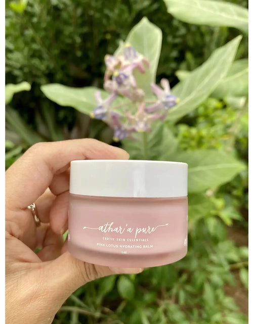 Load image into Gallery viewer, Pink Lotus Hydrating Balm (Organic, Vegan, 100% Natural) by Athar'a Pure

