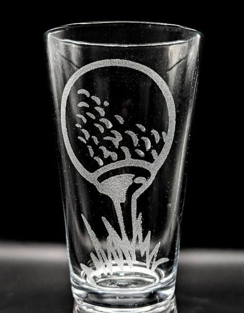 Load image into Gallery viewer, GOLF Pint Glasses by LumEngrave
