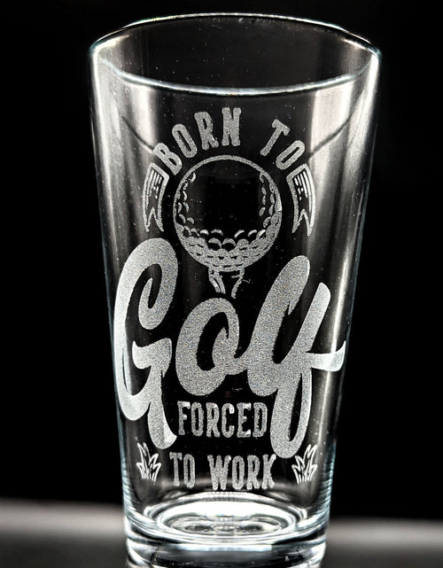 Load image into Gallery viewer, GOLF Pint Glasses by LumEngrave
