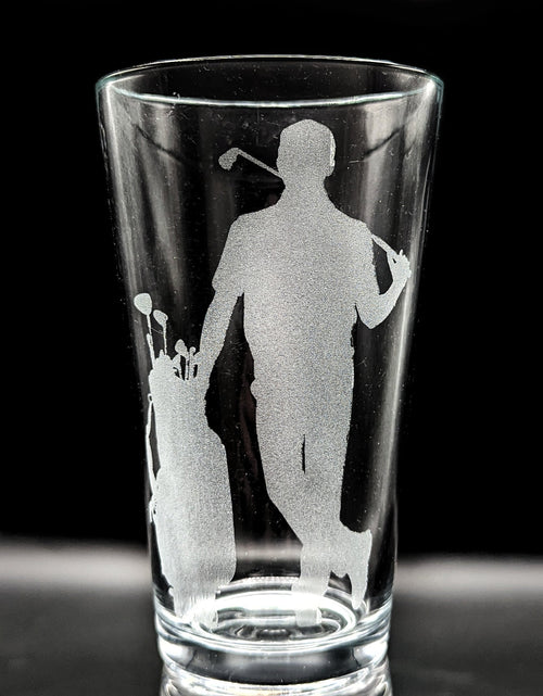 Load image into Gallery viewer, GOLF Pint Glasses by LumEngrave
