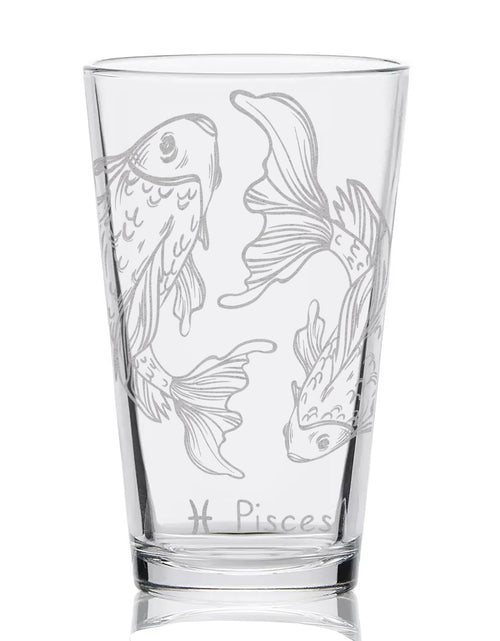 Load image into Gallery viewer, ZODIAC Pint Glasses by LumEngrave
