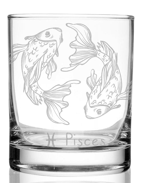 Load image into Gallery viewer, ZODIAC Whiskey Glasses by LumEngrave
