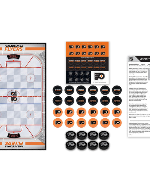 Load image into Gallery viewer, Philadelphia Flyers Checkers Board Game by MasterPieces Puzzle Company INC
