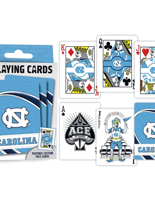 Load image into Gallery viewer, UNC Tar Heels Playing Cards - 54 Card Deck by MasterPieces Puzzle Company INC
