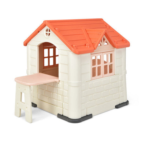 Load image into Gallery viewer, Kid’s Playhouse Pretend Toy House For Boys and Girls 7 Pieces Toy Set-Pink
