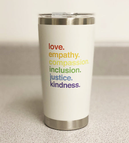 'Kindness Is' Pride Tumbler by Kind Cotton