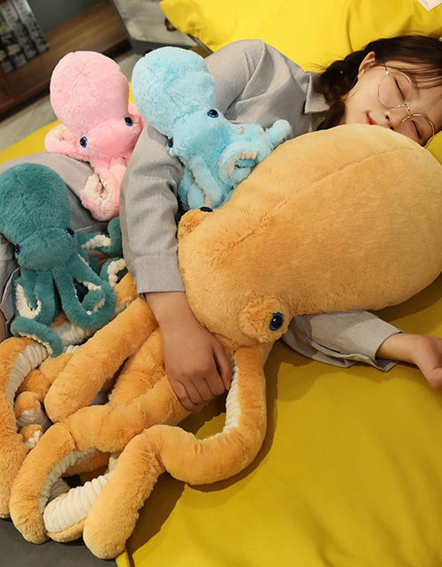 Load image into Gallery viewer, Lifelike Octopi Plushies (4 COLORS, 4 SIZES) by Subtle Asian Treats
