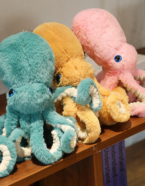 Load image into Gallery viewer, Lifelike Octopi Plushies (4 COLORS, 4 SIZES) by Subtle Asian Treats
