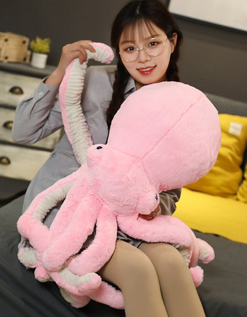 Load image into Gallery viewer, Lifelike Octopi Plushies (4 COLORS, 4 SIZES) by Subtle Asian Treats
