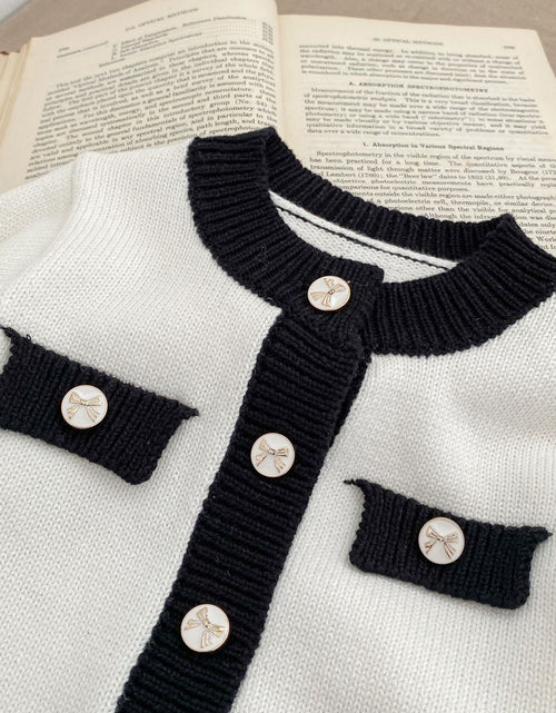 Load image into Gallery viewer, Baby Color Matching Design Sleeveless Onesies With Cardigan Sets by MyKids-USA™
